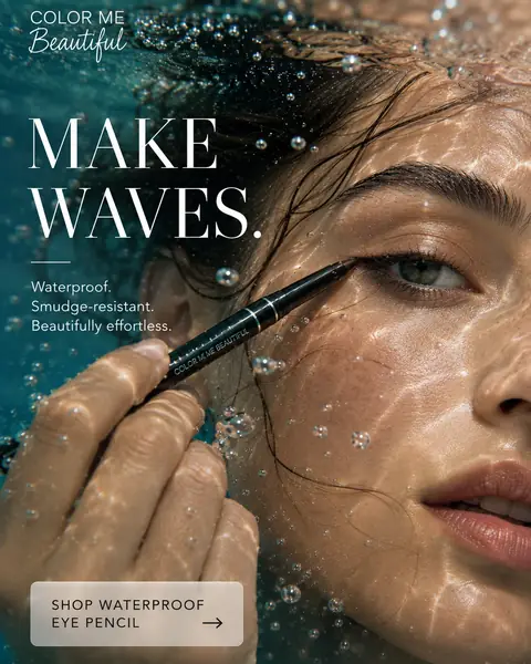 Color Me Beautiful ad: Make waves